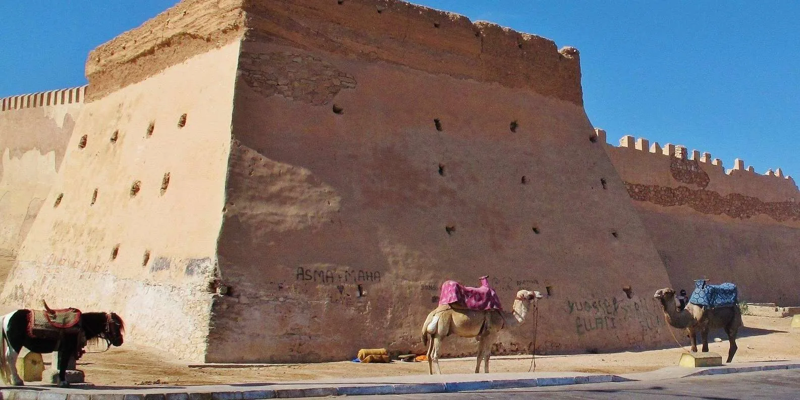Kasbah Oufella and the marina on an Agadir city tour