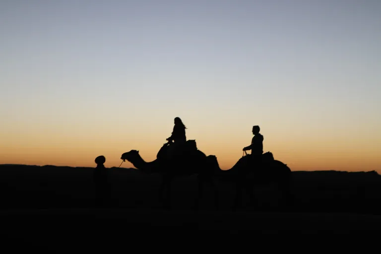 Camel Ride and Sunset Barbecue from Taghazout in Agadir, Morocco