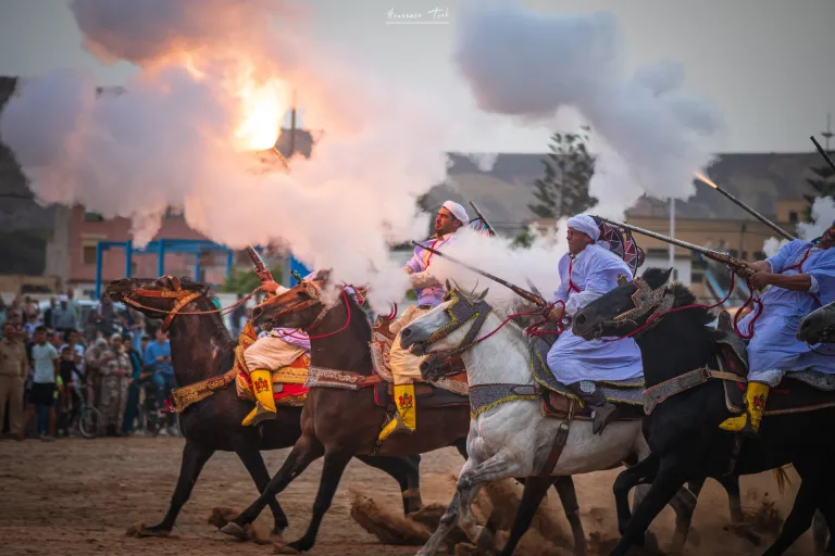Fantasia Dinner Show from Taghazout: An Evening Out in Agadir, Morocco